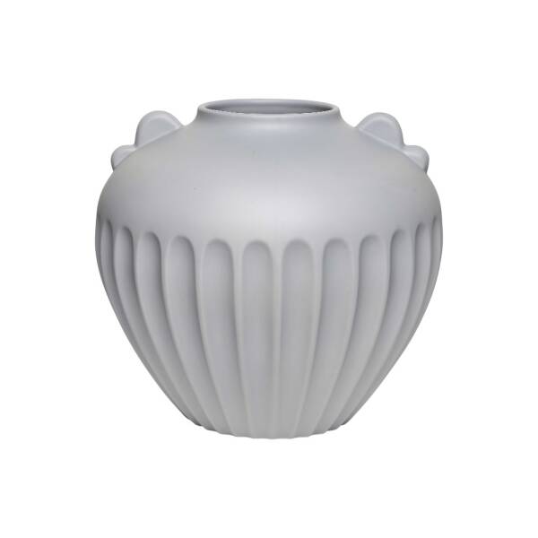 Vitale Antıque Gri Vazo Kısa 27*27*24 Cm(AK.JL0056) - 1