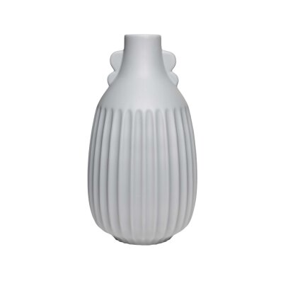 Vitale Antıque Gri Vazo Orta 17*17*33 Cm(AK.JL0052) - 