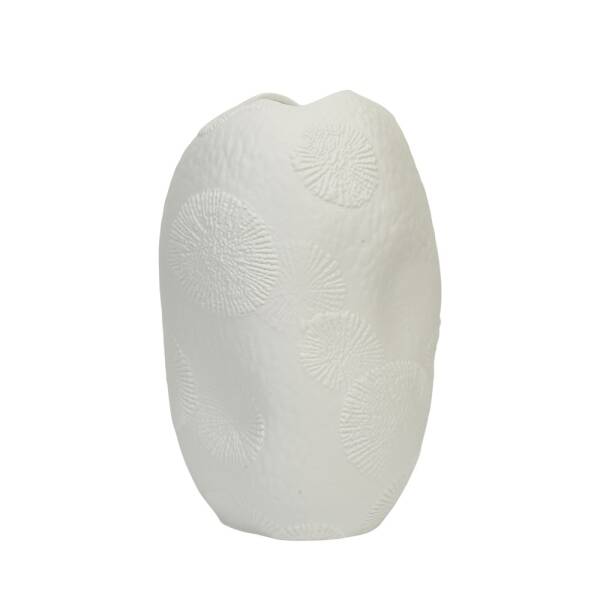 Vitale Beyaz Fosil Vazo (AK.JM00019) - 1