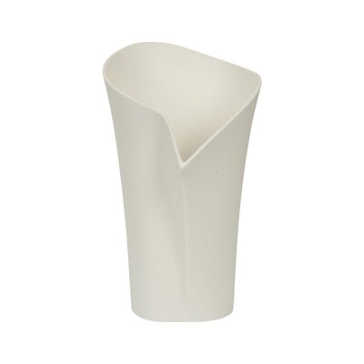 Vitale Beyaz Lale Vazo 18*18*16 cm (AK.JM00017) - 