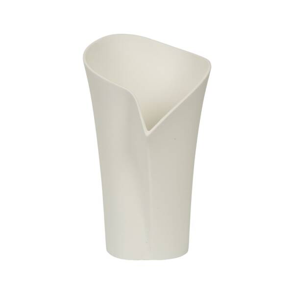 Vitale Beyaz Lale Vazo 18*18*16 cm (AK.JM00017) - 1