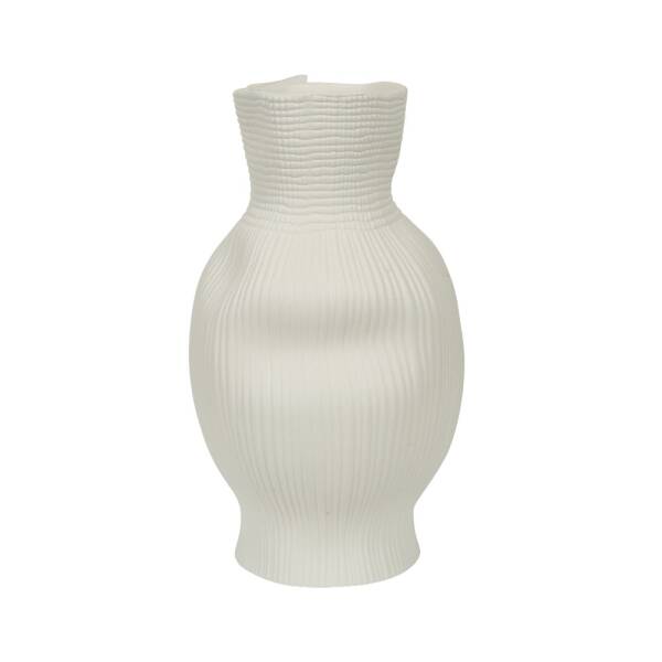 Vitale Beyaz Uzun Vazo (AK.JM00008) - 1