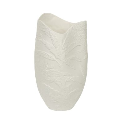 Vitale Beyaz Yaprak Vazo (AK.JM00001) - 