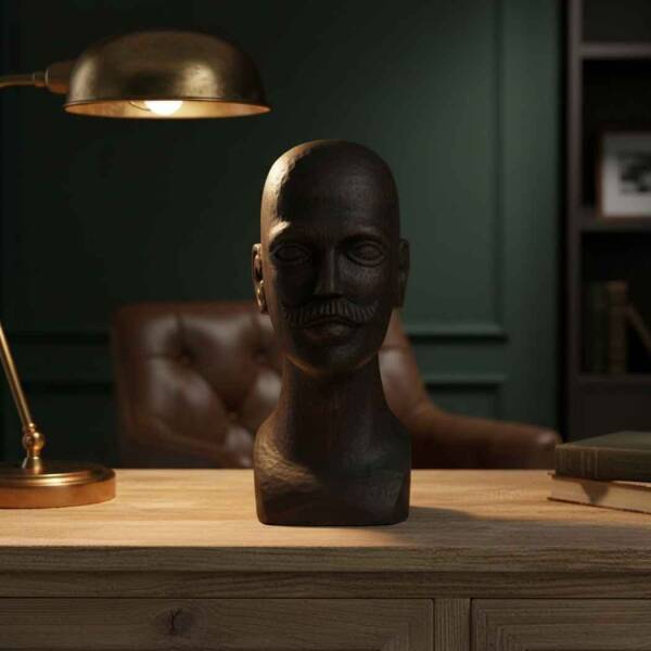 Vitale Bıyıklı Büst Dekor (AK.IT0119) - 1