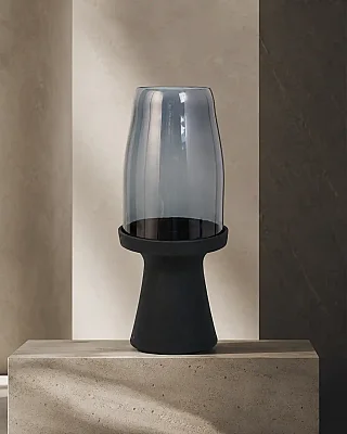 Vitale Black Mumluk 18*18*40 cm (AK.KV0163) - 1