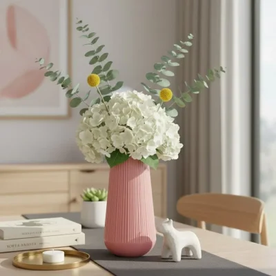 Vitale Büyük Kırmızı Vazo (AK.JL0061) - 1