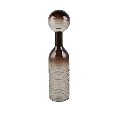 Vitale Cam Kahve Karaf 10*10*42 cm(AK.KV0599) - Vitale (1)