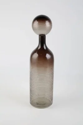 Vitale Cam Kahve Karaf 13*13*47 cm(AK.KV0597) - Vitale (1)