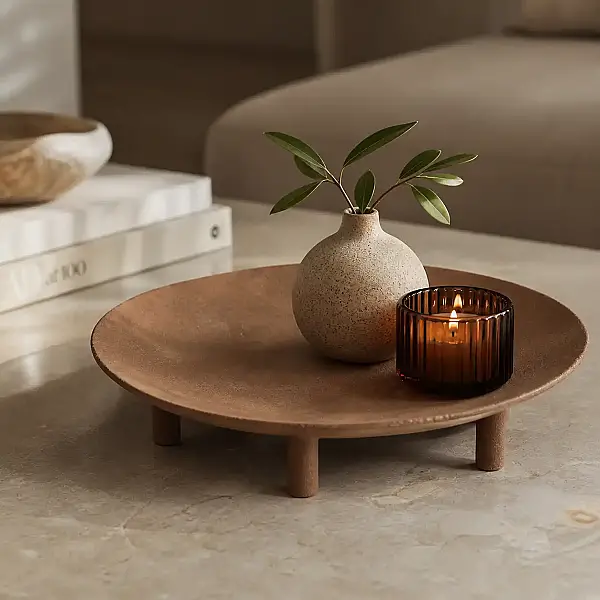 Vitale Casa Ayaklı Tabak 47*47*11 cm (AK.KV0085) - 1