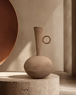 Vitale Casa Bej Çiçeklik 38*38*63 cm (AK.KV0054) - 1