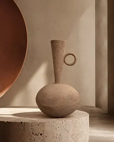 Vitale Casa Bej Çiçeklik 38*38*63 cm (AK.KV0054) - 1