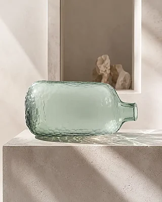 Vitale Ice Cam Mavi Petek Vazo 33*16*7.5 cm(AK.KV0634) - 1