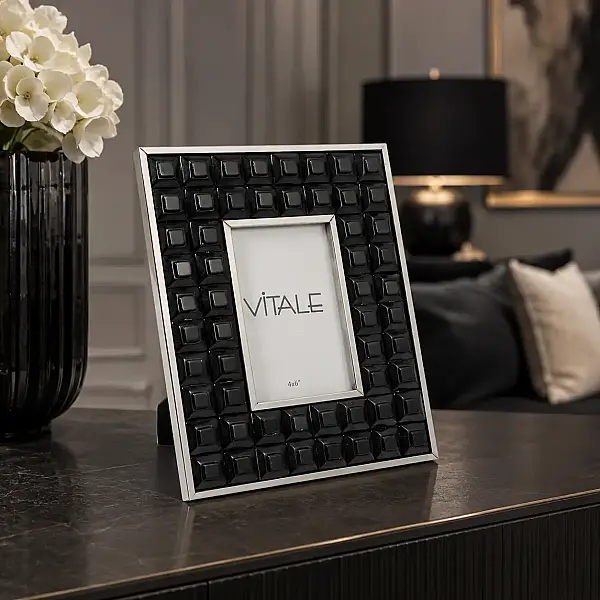 Vitale Joy Siyah Silver Çerçeve 21*26*2 cm (AK.KV0135) - 1