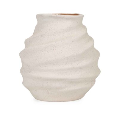 Vitale Kaldea Dalga Vazo 19*19*20 cm (AK.IT0292) - Vitale