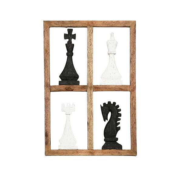 Vitale Kaldea Satranç Dekor 41*2.5*59 cm (AK.IT0310) - 3