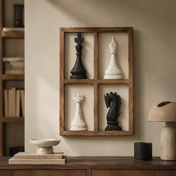 Vitale Kaldea Satranç Dekor 41*2.5*59 cm (AK.IT0310) - 4
