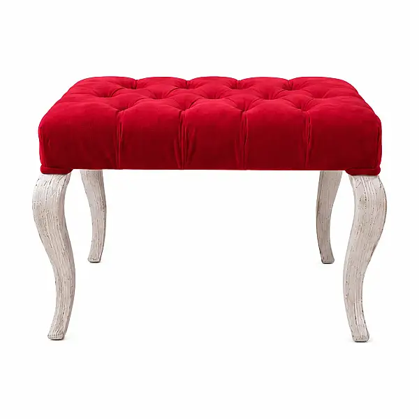 Vitale Kırmızı Puf Koltuk Oturak (AK.BI0098) - 6