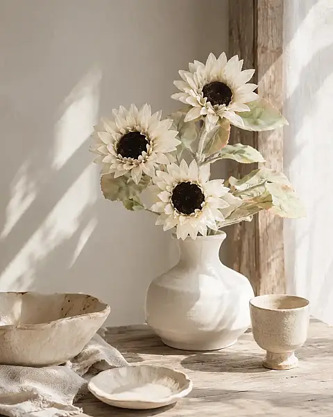 Vitale Krem Ayçiçeği 81 cm(AK.LD0083) - 1