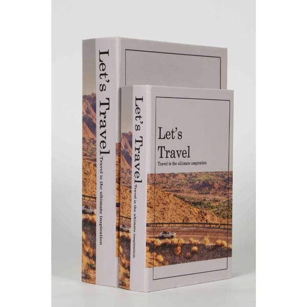 Vitale Let s Travel Kitap Kutu 30*21*7 cm (AK.JI0073) - 1