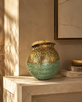 Vitale Lidya Vazo Büyük 22,5*26 Cm (AK.IR0190) - 1