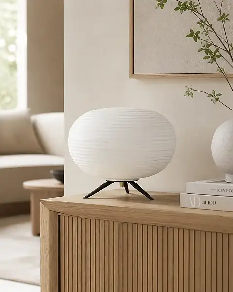Vitale Light Beyaz Gece Lambası 20*27 cm (AY.VTL-0153) - 1