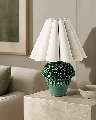 Vitale Light Seramik Abajur 20*20*27 cm(AK.LA0002) - 1