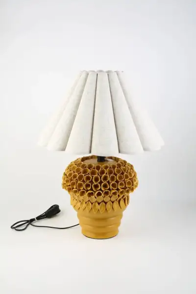 Vitale Light Seramik Abajur 26.5*26.5*36 cm(AK.LA0001) - 1