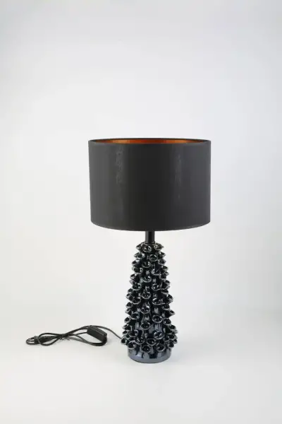 Vitale Light Seramik Çam Abajur 12.5*12.5*40 Cm (AK.LA0018) - 1