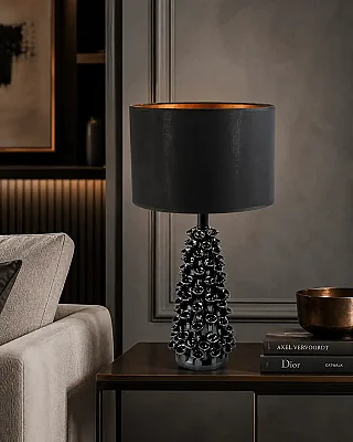 Vitale Light Seramik Çam Abajur 12.5*12.5*40 Cm (AK.LA0018) - 1