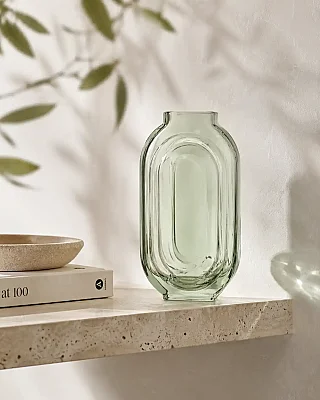 Vitale Mavi Elips Vazo 2 (AK.JK0054) - 1