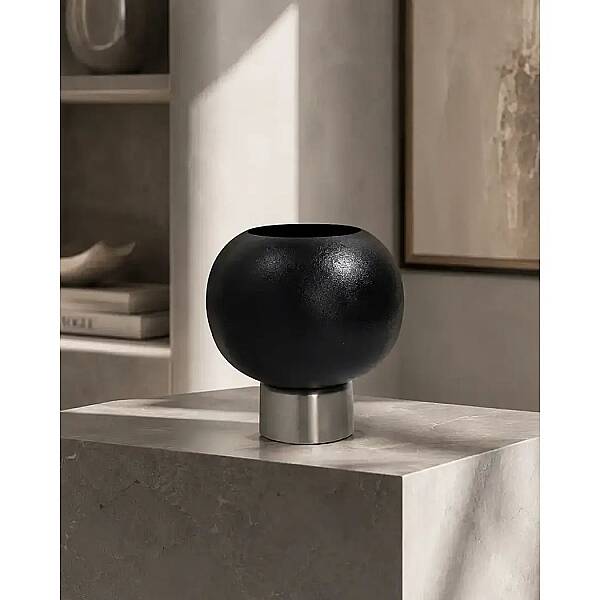 Vitale Metal Colten Vazo 18,5*18 cm (AK.KE0040) - 1