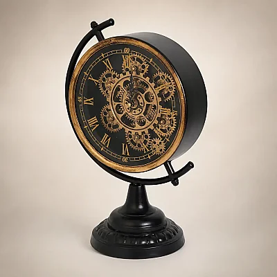 Vitale Metal Dünya Duvar Saati 29*18*43 cm (AK.JI0040) - Vitale (1)