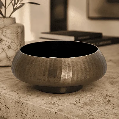 Vitale Metal Irıs Kase 20*9 cm (AK.KE0037) - 1