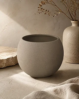 Vitale Metal Taş Kapaklı Küp 15*19 cm (AK.KA0018) - 1