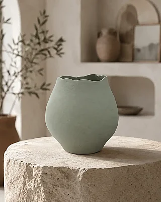 Vitale Metal Tombul Vazo 19*27*27 cm (AK.KA0039) - 1