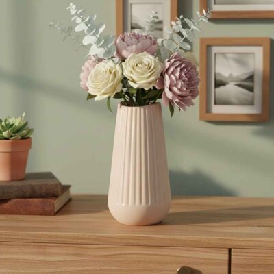 Vitale Mini Pembe Vazo 7*7*12 cm (AK.JL0073) - Vitale