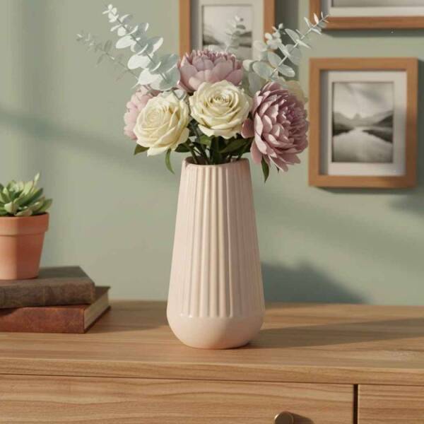 Vitale Mini Pembe Vazo 7*7*12 cm (AK.JL0073) - 1