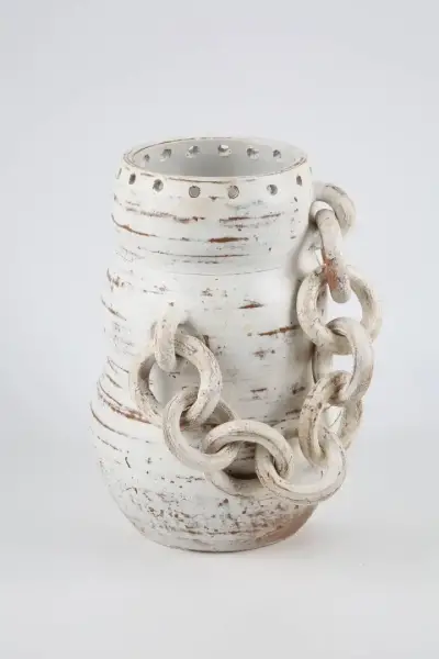 Vitale Nil Seramik Halka Küp 34*25*25 cm(AK.KV0557) - 1