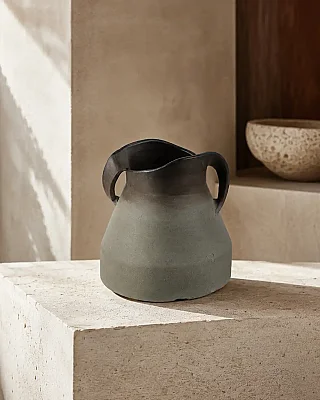 Vitale Nil Seramik Küp 25*25*25 cm(AK.KV0554) - 1