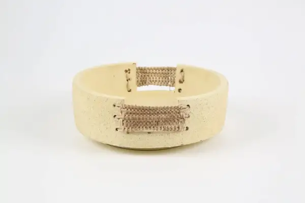 Vitale Nil Terakota Vazo 22.9*22.9*7.6 cm(AK.KV0536) - 1