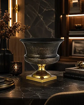 Vitale Pers Kupa Çiçeklik Küçük 30*15*27 Cm (AK.IR0166) - 1