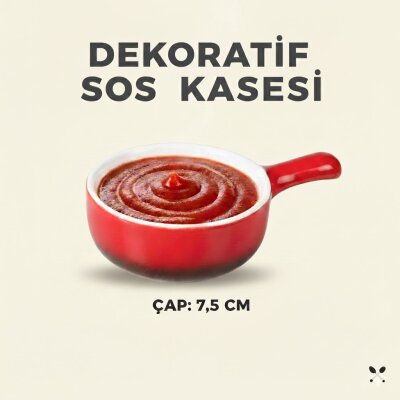 Vitale Porselen Kulplu Sos Kasesi (AK.JFQ51900530) - Vitale (1)