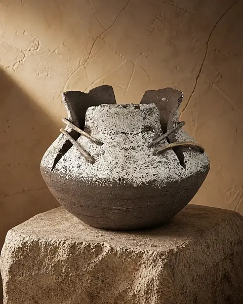 Vitale Seramik Bağcık Çiçeklik 21*21*15.5 cm(AK.LB0103) - 1