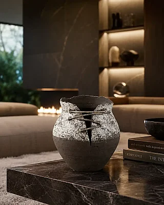 Vitale Seramik Bağcık Küp 23.5*23.5*25 cm(AK.LB0105) - 1