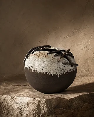 Vitale Seramik Bağcık Top 20.5*20.5*15 cm(AK.LB0106) - 1