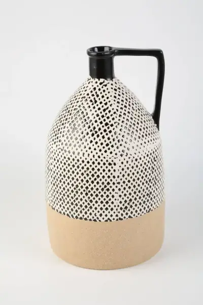 Vitale Seramik Bohem Şişe 21*21*34 cm(AK.LB0114) - 1