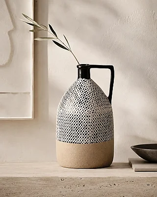 Vitale Seramik Bohem Şişe 21*21*34 cm(AK.LB0114) - 1