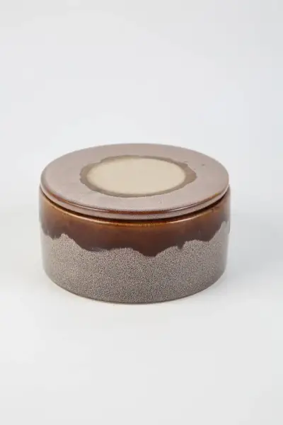 Vitale Seramik Kahve Kutu 15.5*15.5*8 cm(AK.LB0022) - 1
