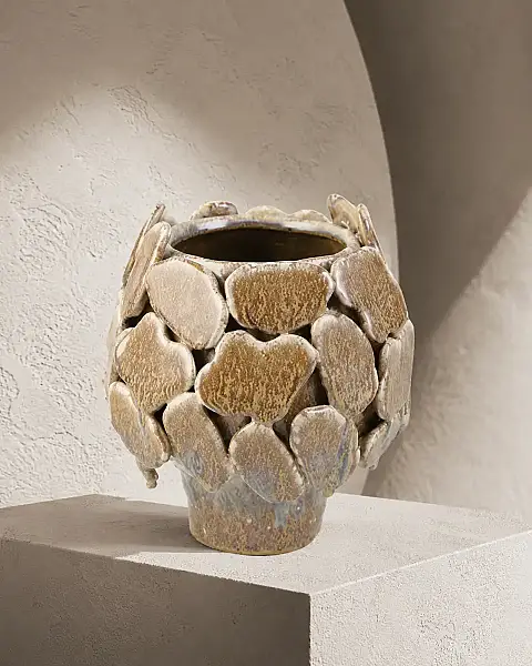 Vitale Seramik Mantar Vazo 23*23*25.7 cm(AK.LB0003) - 1