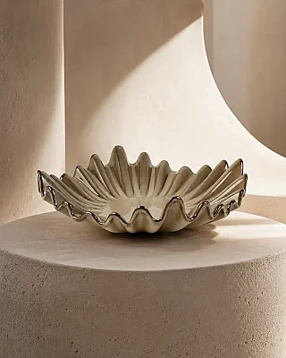 Vitale Seramik Pileli Tabak 32.5*32.5*8.7 cm(AK.LB0011) - 1